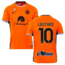 Günstige Fußballtrikots Inter Mailand Lautaro 10 3rd trikot 2023-24 Kurzarm